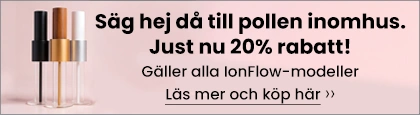 20% rabatt på IonFlow luftrenare