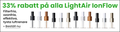 33% rabatt på LightAir IonFlow