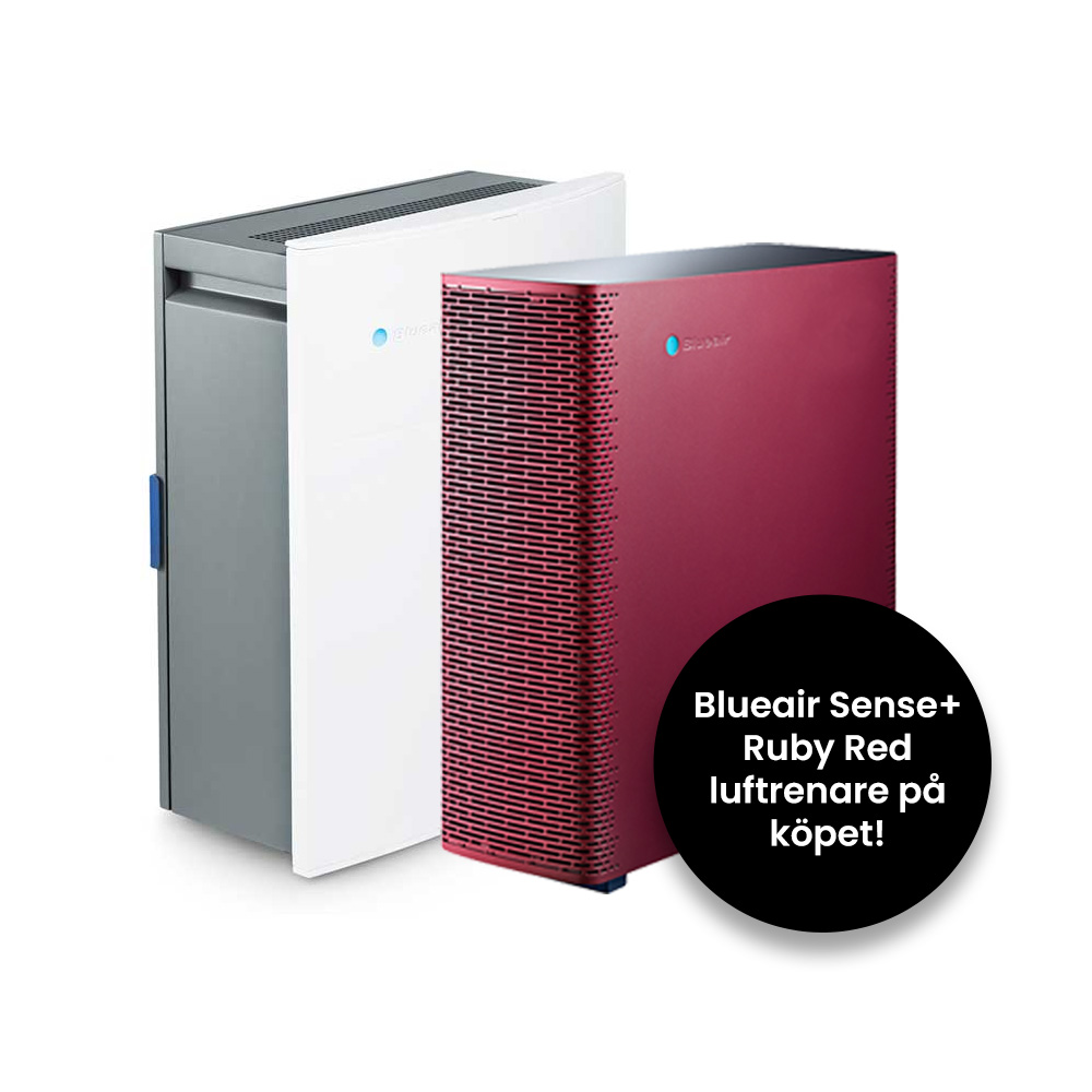 Blueair Classic 280i SmokeStop & Sense+ Ruby Red